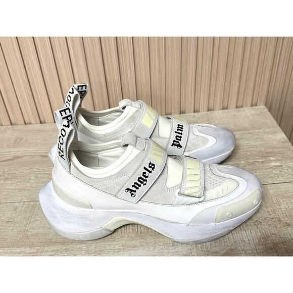 Palm Angels Used Effect RECOVERY Touch Strap Low Sneakers - Picture 4 of 10